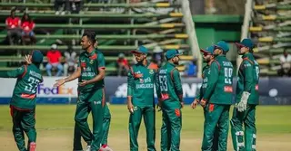 জিম্বাবুয়েকে ৭ উইকেটে হারিয়ে হোয়াইটওয়াশের লজ্জা এড়ালো বাংলাদেশ